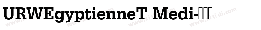 URWEgyptienneT Medi字体转换 URWEgyptienneT Medi字体转换